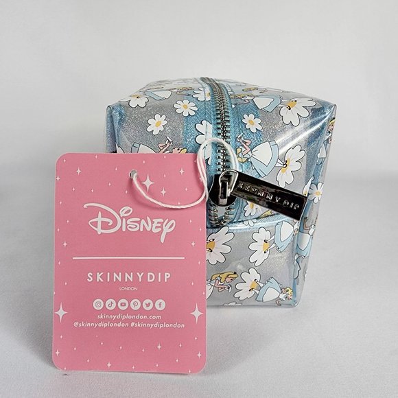 Disney Skinnydip London Alice in Wonderland Holographic Cosmetic Bag LAST ONE! - Picture 4 of 4